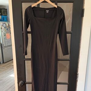 Wild Fable Black Long Sleeve Dress